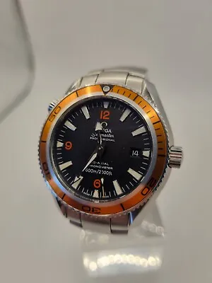 OMEGA Seamaster Planet Ocean Men's Black Watch - 2209.5 Full Set • $4950