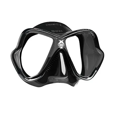 Mares X-Vision Ultra Liquidskin Dive Mask - Gray/Black - High Quality • $94.46