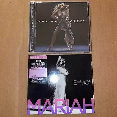 Mariah Carey Emancipation Of Mimi CD DVD / E=MC² Lot (USA) Like New Discs Rare • $29.99