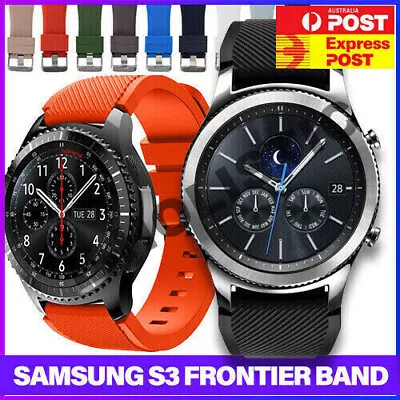 Samsung Gear S3 Frontier Classic Fashion Sports Silicone Bracelet Strap Band • $8.95