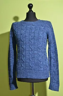 £16.99 • Buy GANT Rugger Men's Melange Cable Knit Jumper Size S