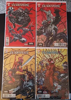 Venomverse 1-4 COMPLETE Comic Run ALL NM Marvel  • $26