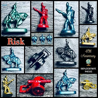 Risk 40th Edition 1999 - Replacement Pieces Army Cards Manual Collector Edition • $15