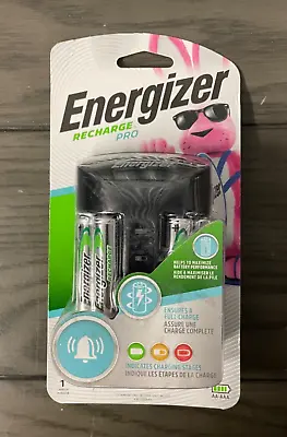 Energizer Recharge Pro Charger CHPROWB4 Including 4 AA Batteries NEW • $16.75