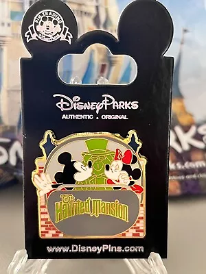 Disney Parks - Mickey & Minnie Mouse Haunted Mansion Doom Buggy Pin - New • £14.99