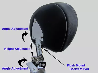 $158 • Buy Adjustable & Detachable Sissy Bar/Backrest - Yamaha V Star 650 Classic