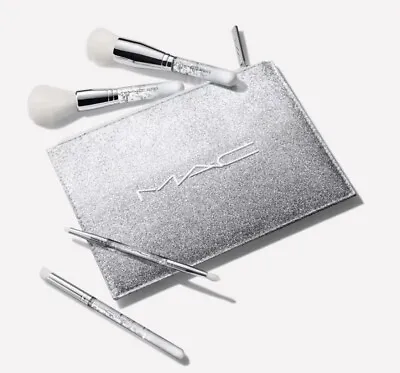 MAC Cosmetics Brush Of Snow Essential Brush Kit-Brand New! • $47.99