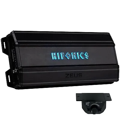 Hifonics ZD-2550.1D 2550 Watt Mono Amplifier 1 Ohm Car Audio Class-D Amp • $189.99