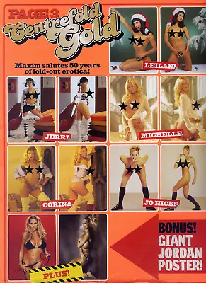 Maxim Magazine's Page 3 Centrefold Gold Posters X 6 • $10.10