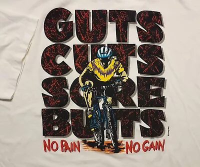 Vintage 1990s San Diego Mountain Bike Crazy Shirts Made In USA XL Shirt • $30