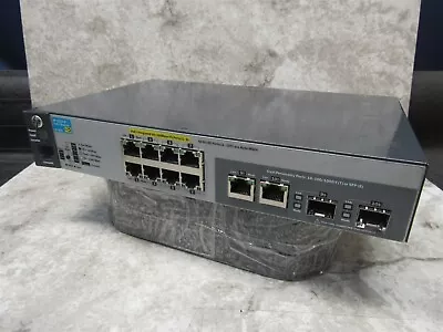 HP ProCurve 2530-8 PoE+ J9780A 8 Port Managed Network Switch • $38.24