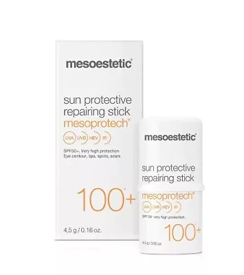 2x Mesoestetic Sun Protective Repairing Stick 100 Sunblock SPF 50+ UV • $58.99