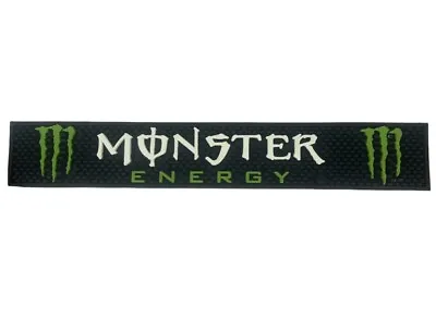 Monster Energy Drink Rubber Bar Mat  21 X 3 1/4  Brand New • $14.99