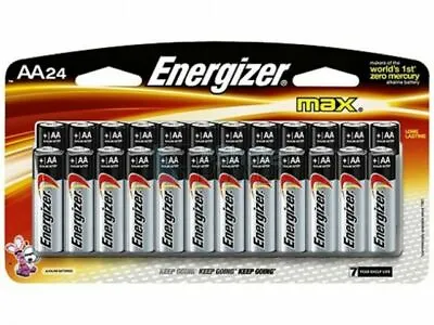 Energizer Max AA Batteries - 24 Count EXP 2033 SEALED • $15.99