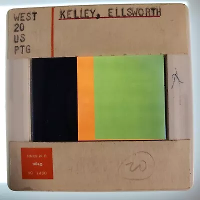 Ellsworth Kelly Art 35mm Glass Slide • $20