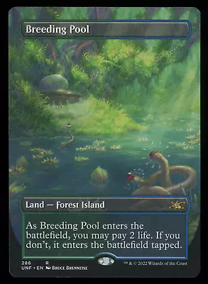 Breeding Pool - Borderless - MTG Unfinity - RareCo • $15.50