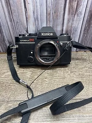 Konica Autoreflex TC (Black) 35mm Film SLR Camera Body Only Parts & Repair • $12.74