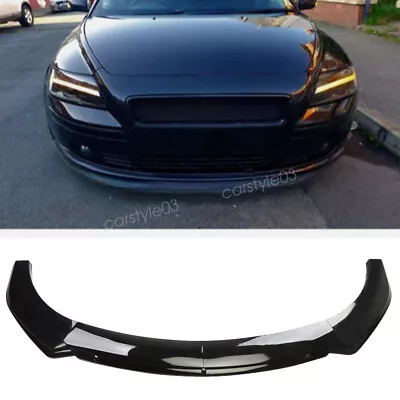 For Volvo V50 S40 V60 Black Front Bumper Chin Lip Splitter Spoiler Body Kit • $69.99