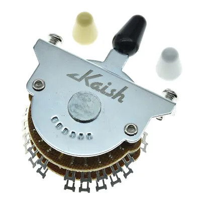 KAISH Guitar 5-way Super Switch Oak Grigsby Style Switch 4-Pole Double Wafer • $17.99