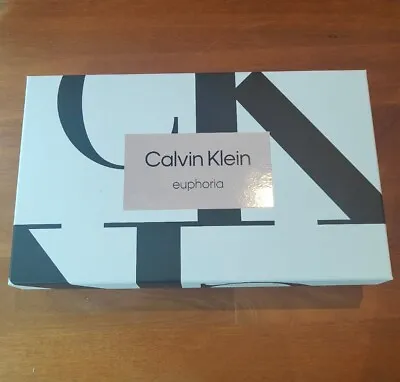Calvin Klein Euphoria 3pc Gift Set Fragrance Perfume Travel Spray Body Lotion • $109.99