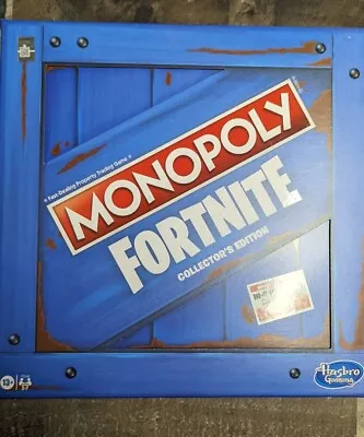 Hasbro Monopoly Fortnite Collector's Edition Board Game With Code Brand New!! • $17.99