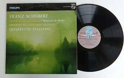 Quartetto Italiano Franz Schubert Quartets No.14 & No.12 Philips Phs 900-139 • $6.99