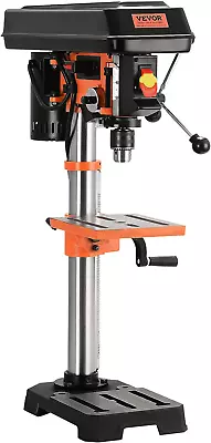 10 In Variable Speed Benchtop Drill Press W/ Laser &  Work Light Precise Durable • $388.86