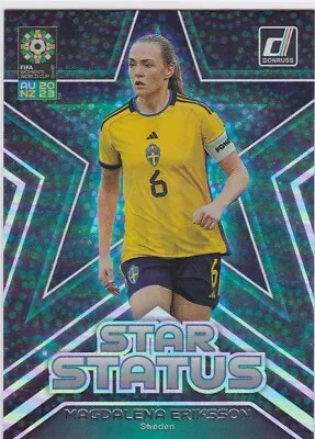 2023 Donruss FIFA Women's World Cup Soccer Star Status Magdalena Eriksson #21 • $3.69