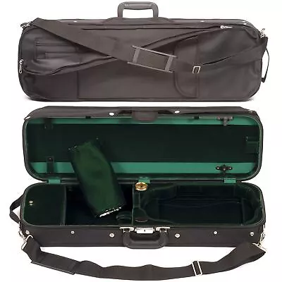 Bobelock 1002 Suspended Oblong 4/4 Violin Case With Green Velvet Interior • $206.55
