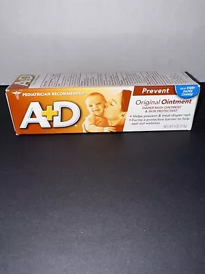 A&D Diaper Rash Ointment & Skin Protectant Original 4 Oz X 2 Tubes • $18.99