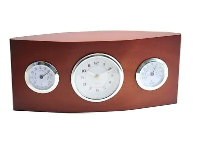 £9.90 • Buy Wooden Desk Clock Classical Style