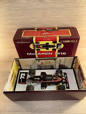 1/18 Carousel 1  McLaren M16 Carling Black Label Indianapolis 500 1974 D.Hobbs • $149.99