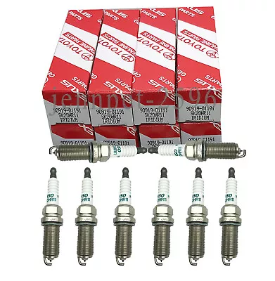 8Pcs Genuine OEM 90919-01191 DENSO 3421 Iridium Spark Plugs For Toyota Lexus • $27