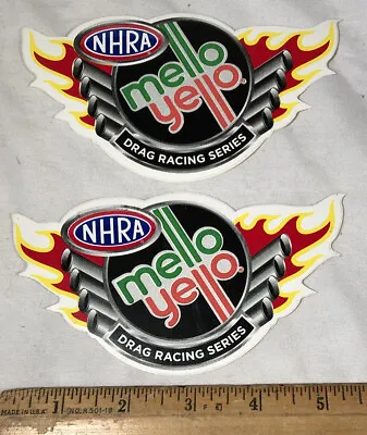 Vintage Lot Of 2 NHRA Mello Yello Drag Racing Series Decal Sticker Hot Rod • $5.25