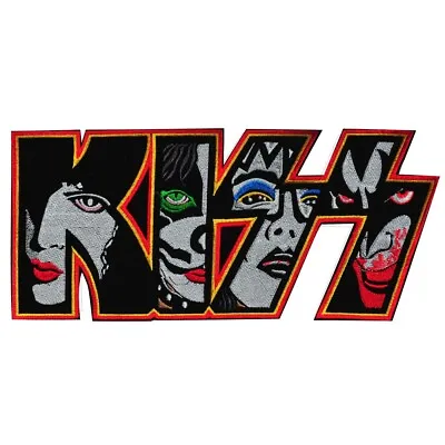 Kiss Sew-on Back Patch | KIϟϟ American Hard Shock Rock Heavy Metal Band Logo • $17.99