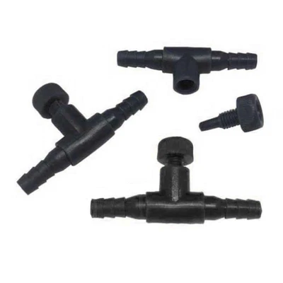 £2.50 • Buy Control Valve Aquarium 2 Way Air Line Regulator Connector For Fish Tank Pump