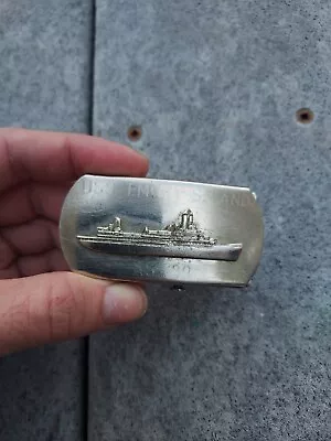 USS EMORY S. LAND AS-39 Belt Buckle USN US NAVY  • $9.99