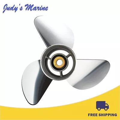 13 3/4 X 19 Stainless Steel Outboard Propeller Fit Yamaha 150-300HP 15 ToothRH • $334