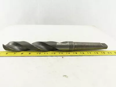 Hercules 1-27/64  Cut 2 Flute Morse Taper #4 HS Drill Bit 118° 15  OAL • $17.70