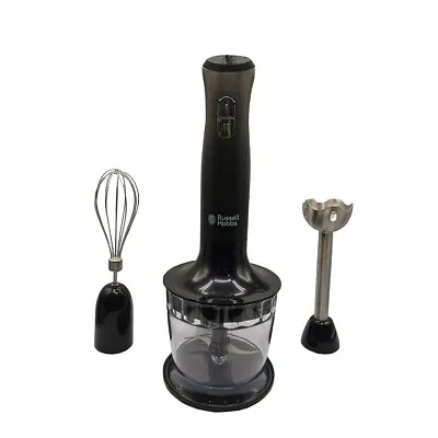 Russell Hobbs 24702 NEW Hand Blender Smoothie Maker 3 In 1 Desire 500W Black • £24.99