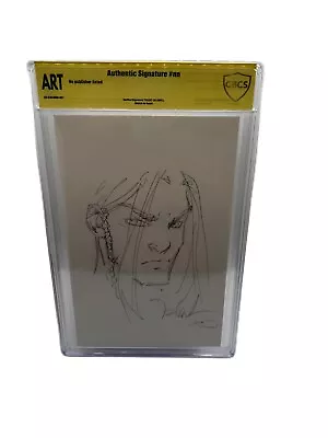 Top Cow Fathom Original Art Sketch By Talent Caldwell 1/1 BAS CBCS 2003 Signed • $600