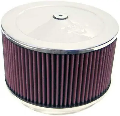 K&N S/S Custom Air Cleaner Filter 9 X 5  Neck Size 7-5/16  186mm Dominator • $249.83