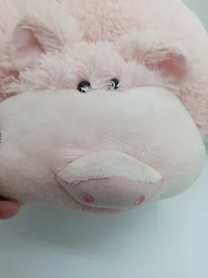 $17 • Buy Pillow Pets Pink Pig 2010. Super Soft Plush 18  Fully Opened