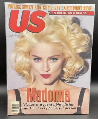 Madonna Us Weekly Magazine June 1991 • $25