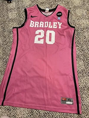 Vintage Bucknell University Game Basketball Jersey #20 Patriot XL Pink Pickett • $85.99