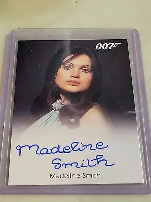 2016 James Bond Classics Live And Let Die MADELINE SMITH Full Bleed Autograph  • $36