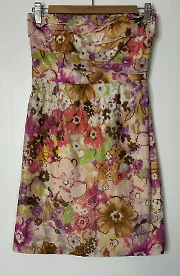 J Crew Women's Strapless Floral Dress Size 0 • $15