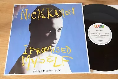 Nick Kamen ‎ I Promised Myself (Independiente Mix) 12''  WEA ‎170 838-0 • £14.28