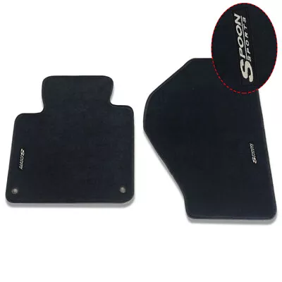 For 00-09 Honda S2000 Floor Mats Non-Slip Black Front Nylon Carpets W/ Spoon • $55.99