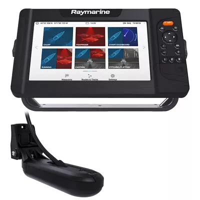 Raymarine Element 9 HV Combo W/HV-100 Transom Mount Transducer & Lighthouse N... • $830.25